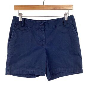 Talbots Women's‎ Navy Blue Chino Shorts Size 4